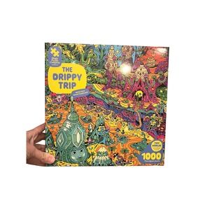 The Drippy Trip 1000-Piece Puzzle by - Multicolor